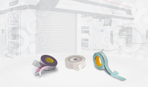 3M Doppelseitiges Klebeband mit PVC-Träger 9087, Weiß, 19 mm x 50 m (48 Stk. pro Karton)